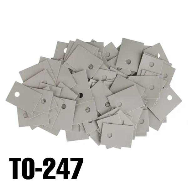 TO-247 Fibreglass Reinforced Thermal Pad — 17×27 mm
